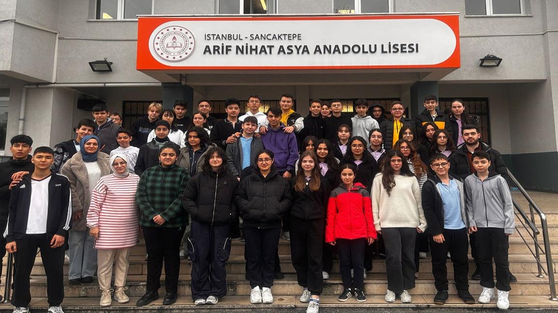 8. Sınıf Öğrencimizle Birlikte Arif Nihat Asya Anadolu Lisesini Ziyaret Ettik